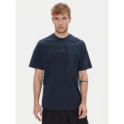 adidas adidas T-Shirt ALL SZN JX5080 Dunkelblau Loose Fit