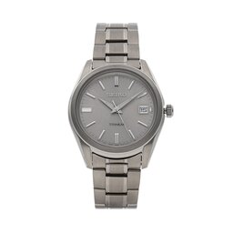 Seiko Pulkstenis Seiko Titanum SUR369P1 Silver/Grey