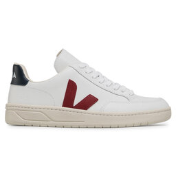 

Снікерcи Veja V-12 Leather XD021955V Extra White Marsala Nautico, Білий
