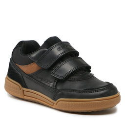 Geox Sneakers Geox J Poseido Boy J16BCC 0CLFU C9209 M Black/Cognac