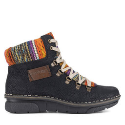 Rieker Botki Rieker 73343-00 Czarny
