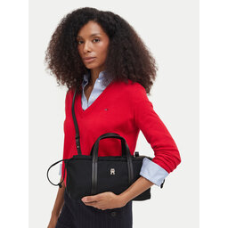 Tommy Hilfiger Handtasche Tommy Hilfiger AW0AW18993 Schwarz