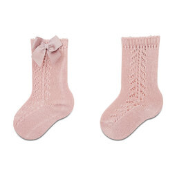 

Високі дитячі шкарпетки Condor 2.599/2 Pale Pink 0526, Рожевий