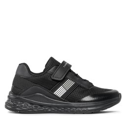 

Снікерcи Tommy Hilfiger Flag Low Lace-Up Sneaker T3B9-32895-0328 M Black 999, Чорний