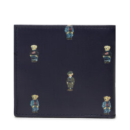 

Велике Чоловіче Портмоне Polo Ralph Lauren Blfld W 405877128001 Navy/Multi Bear, Cиній