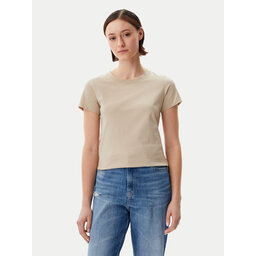Calvin Klein Jeans Calvin Klein Jeans Marškinėliai Logo J20J225540 Smėlio Regular Fit