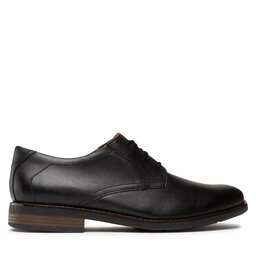 

Туфлі Clarks Becken Lace 261452957 Black Leather, Чорний