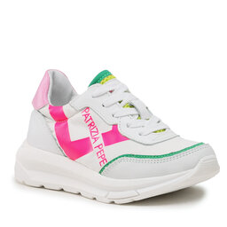 Patrizia Pepe Сникърси Patrizia Pepe PPJ206.20 M Bianco/Fuxia