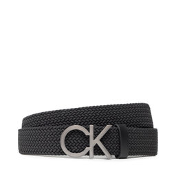 Calvin Klein Cinturón para hombre Calvin Klein Ck Metal Braided Elastic 35mm K50K508748 BAX