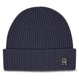 Tommy Hilfiger Berretto Tommy Hilfiger Cashmere Chic Beanie AW0AW15321 Space Blue DW6