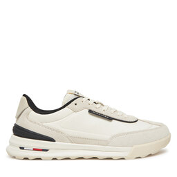 Tommy Hilfiger Snīkeri Tommy Hilfiger Retro Runner Nylon Mix FM0FM05523 Écru