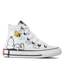 

Кеди Converse Ctas Hi A01869C White/Black/Signal Red, Білий