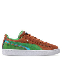 

Снікерcи Puma Suede Minecraft Jr 384485 01 Friar Brown/Fern Green, Коричневий
