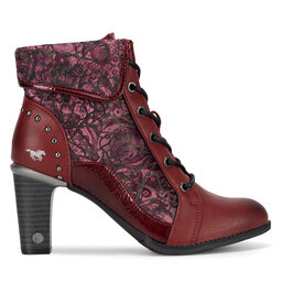 Bottines mustang rouge outlet