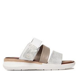 

Шльопанці Jana 8-27207-28 White/Silver 191, Срібний