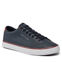 Tommy Hilfiger Сникърси Tommy Hilfiger Th Hi Vulc Core Low Leather FM0FM05041 Desert Sky DW5