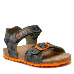 Geox Sandali Geox B S.Chalki B. A B922QA 00004 C0623 S Military/Orange