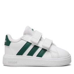 

Взуття adidas Grand Court Lifestyle Hook and Loop Shoes IG2560 Ftwwht/Cgreen/Ftwwht, Білий