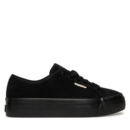 Calvin Klein Αθλητικά Calvin Klein Vulc Flatf Lace Up Sue/Wl Ck YW0YW02000 Μαύρο