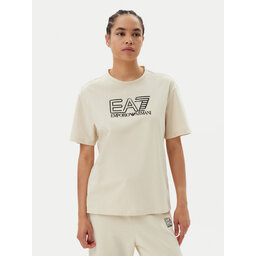 EA7 Emporio Armani EA7 Emporio Armani T-Shirt 7W000098 AF12503 U1079 Beige Loose Fit