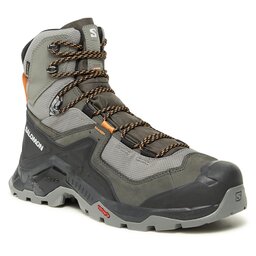 Salomon Bakancs Salomon Quest Element GORE-TEX L47157300 Rubber/Black/Fiery Red