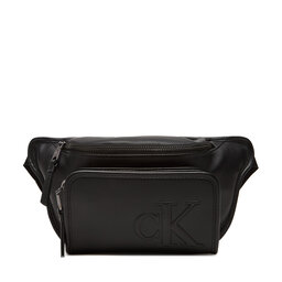 Calvin Klein Τσαντάκι μέσης Calvin Klein Sculpted Impression Waistbag 38 LV04G3160G Μαύρο