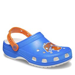 Crocs Pantoletten Crocs Crocs Classic Nba New York Knicks Clog 208862 White 100
