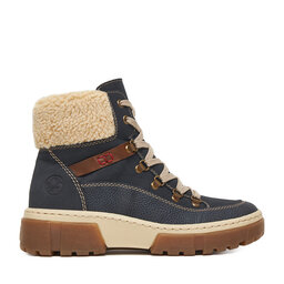 Rieker Schnürschuhe Rieker CEO-X8638-14 Dunkelblau