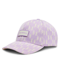 KARL LAGERFELD Kepurė su snapeliu KARL LAGERFELD 241W3409 Violetinė