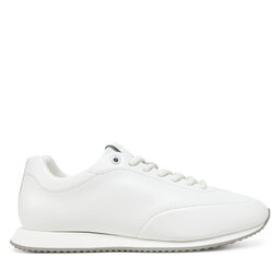 Calvin Klein Αθλητικά Calvin Klein Runner Lace Up - Lth HW0HW02396 Λευκό