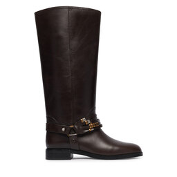 PINKO Klassische Stiefel PINKO Cheval 01 SD0583P001 Dunkelbraun