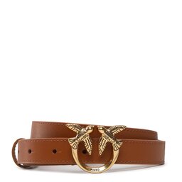 Pinko Ženski remen Pinko Love Berry Simply H2 Belt AI 22-23 PLT01 1H212P Y5H7 Cuoio L58Q