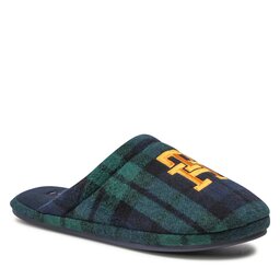 Tommy Hilfiger Papuci de casă Tommy Hilfiger Th Check Embroidery Homeslipper FM0FM04398 Blackwatch Check 05