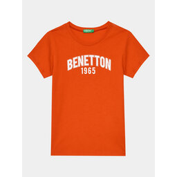 United Colors Of Benetton United Colors Of Benetton Póló 3096C10H9 Piros Regular Fit