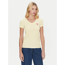Guess Guess Majica W2YI45 J1314 Rumena Slim Fit