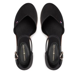 

Туфлі Tommy Hilfiger Basic Close Toe Mid Wedge FW0FW04787 Black BDS, Чорний