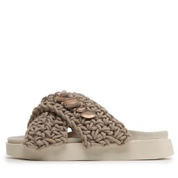 

Шльопанці Inuikii Woven Stones 70104-106 Taupe, Коричневий