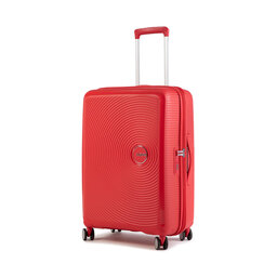 American Tourister Valise rigide taille moyenne American Tourister Soundbox 32G-10002 Coral Red