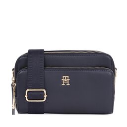 Tommy Hilfiger Handtasche Tommy Hilfiger Iconic Tommy Camera Bag Solid AW0AW15207 Space Blue DW6