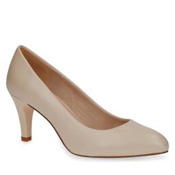 Caprice Pantofi cu toc subțire Caprice 9-22405-20 Cream Perlato 140