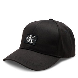 Calvin Klein Jeans Cappellino Calvin Klein Jeans Mono Logo Patch Cap K60K612381 Nero