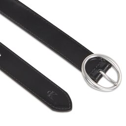 

Жіночий ремінь Calvin Klein Jeans Classic Round Lthr Belt25Mm K60K611985 Black BEH, Чорний