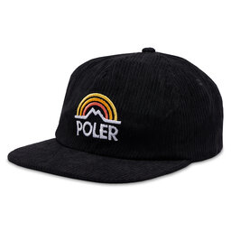 Poler Czapka z daszkiem Poler Mountain Rainbow 221ACU7010 Black