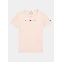 Tommy Hilfiger Tommy Hilfiger Póló KG0KG07263 D Rózsaszín Regular Fit