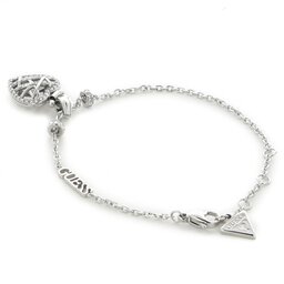 

Браслет Guess Heart Cage JUBB03 100JW RH, Покриття срібним родієм