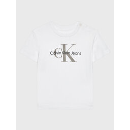 Calvin Klein Jeans Calvin Klein Jeans T-Shirt Monogram IN0IN00001 Weiß Regular Fit