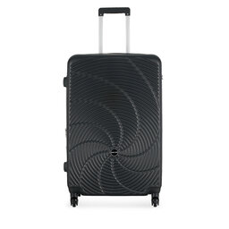 Semi Line Μεσαία Βαλίτσα Semi Line T5925-2 Μαύρο