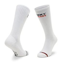 

Набір з 2 пар високих шкарпеток unisex Tommy Hilfiger 701218957 White 001, Білий
