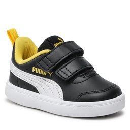

Взуття Puma Courtflex V2 V Inf 371544 27 Puma Black/White/Pele Yellow, Чорний