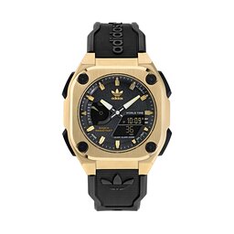 adidas Часовник adidas Master Originals One Chrono AOFH23501 Black/Gold